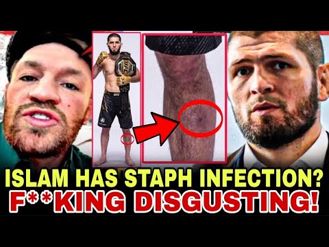 Conor McGregor GOES OFF On Islam Makhachev For SUFFERING STAPH INFECTION ahead of UFC 302?! 😱😳