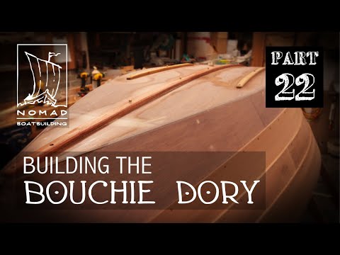 Building the Bouchie Dory  Pt .22 - Installing grounding shoes
