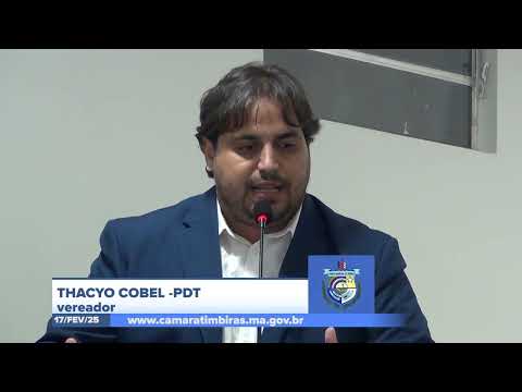 17/02: Vereador Thacyo Cobel destaca avanços no esporte e infraestrutura durante sessão da câmara