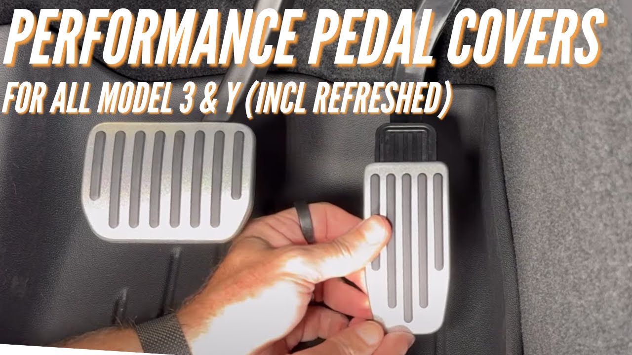 Performance Pedal Covers for Tesla Model 3 & Y