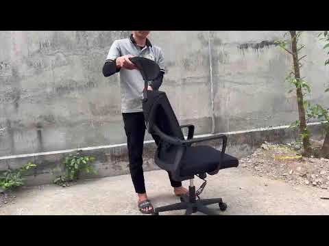 Ghế Xoay Văn Phòng Lưng X Tay Vuông- GX32