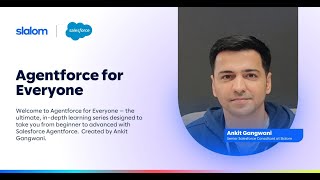 Welcome to the course "Agentforce for Everyone" | Salesforce Agentforce