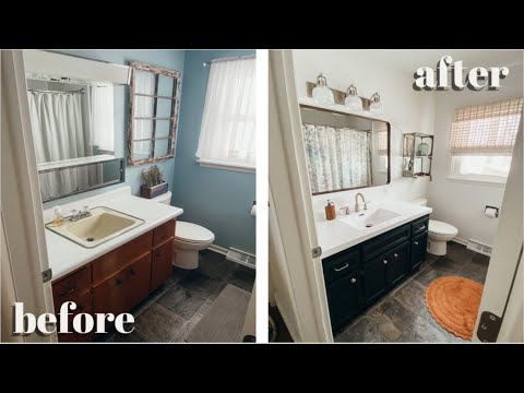 INCREDIBLY SIMPLE BATHROOM REMODEL