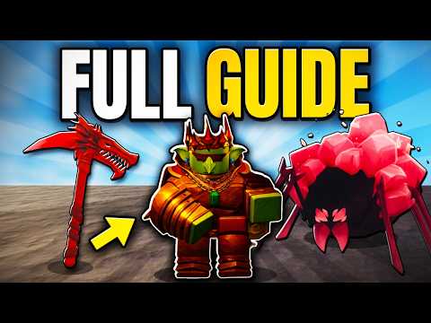 FULL GUIDE To The NEW CAVE UPDATE In The Forge! (Roblox)