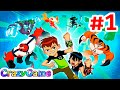 Ben 10 Power Trip Gameplay Walkthrough 1 Unlock Heat Blast Four Arms First Boss Battle