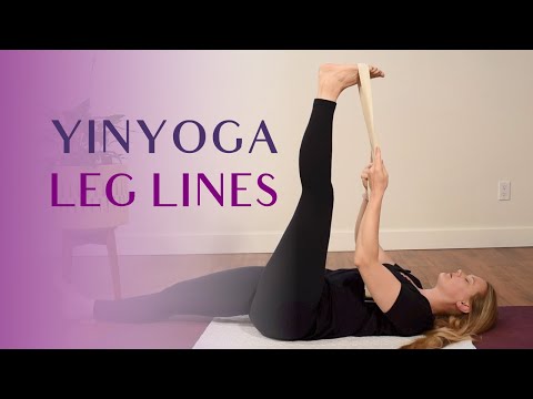 Yin Yoga With Straps | 25 min Yoga for Legs, Hamstrings & IT Band 💕