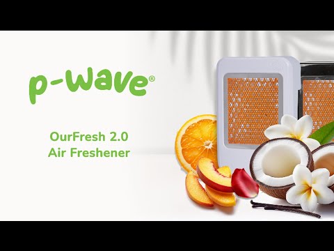 Slide 2 - P-Wave® OurFresh 2.0 Battery Air Fresh Dispenser (video)
