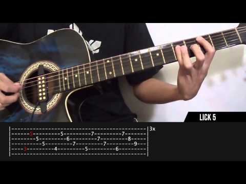 Something To Say Harem Scarem Acoustic INTRO Guitar Tutorial [Part 2 of 2] (WITH TAB)