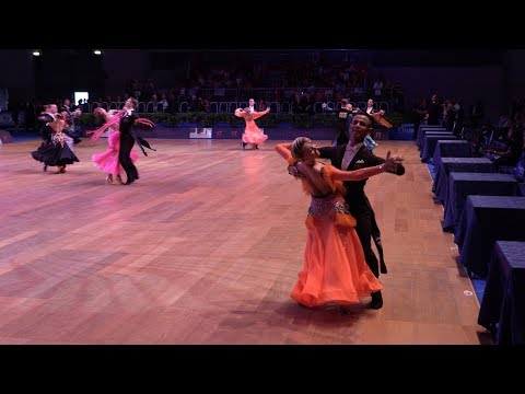 Matteo Cicchitti - Simona Brecikova SVK | Viennese Waltz | WDSF GrandSlam Standard - Rimini 2018