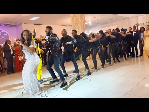 Best Congolese Wedding Entrance | BM & Arlette | Phoenix Arizona | Song: BM - Ye Le