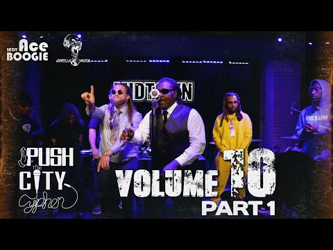 Push The City Cypher - VOLUME 10 part 1 - Live Hip Hop Performance