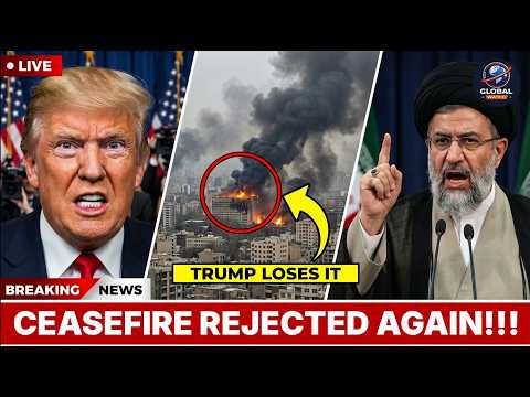 Trump LOSES IT Over Iran — Ceasefire REJECTED Again