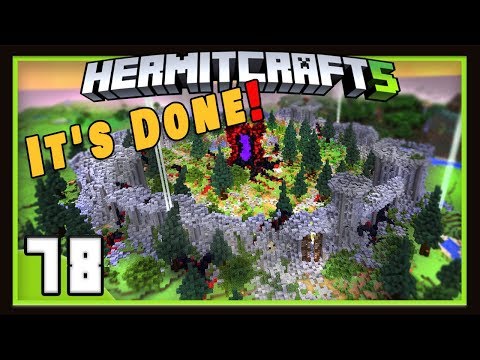 HermitCraft Season 5: The Community Area Is Done! (Minecraft 1.12)