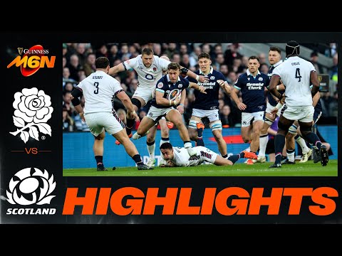 ENGLAND v SCOTLAND | 2025 GUINNESS MEN'S SIX NATIONS | RUGBY HIGHLIGHTS