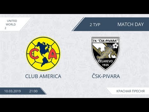 AFL19. United World 2. Day 2. CSK Pivara - Club America
