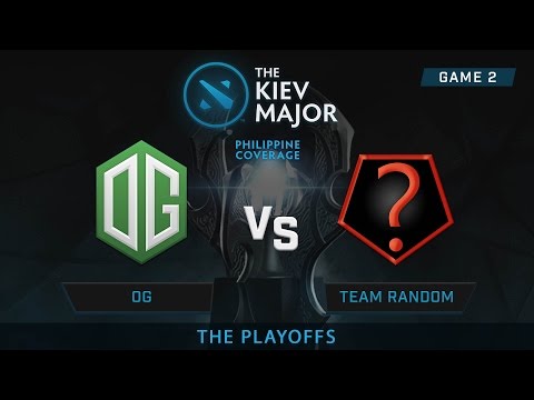 OG vs Team Random | Kiev Major : Main Event | Philippine Coverage | Game 2