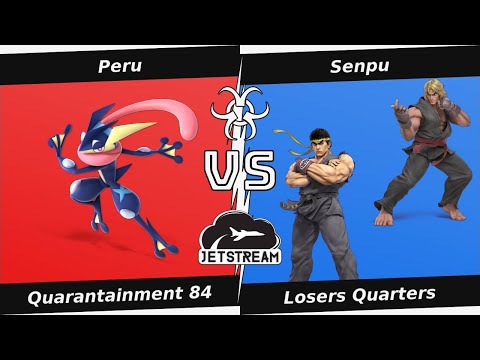 Quarantainment 84 Losers Quarters - Peru (Greninja) Vs Senpu (Ken, Ryu) - SSBU
