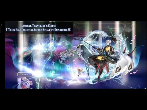 Another Eden x Octopath Traveler - Inimical Traveler's Curse 7T Counter Attack Strat ft Dunarith AC