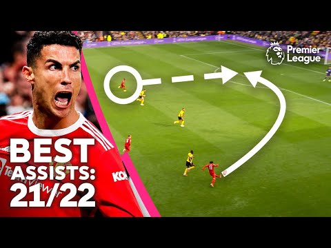 BEST Premier League Assists ft. Cristiano Ronaldo & Mohamed Salah | 2021/22