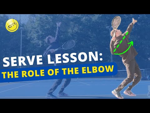 Effortless Serve Power By Fixing Your Elbow Position