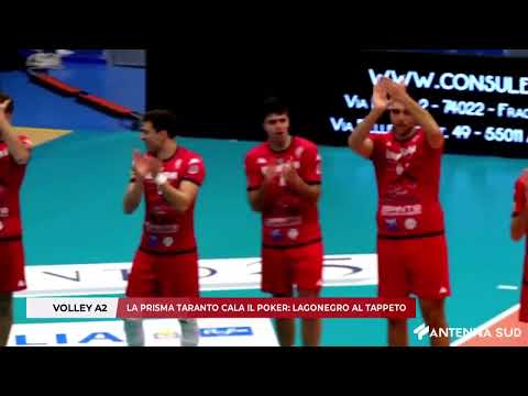 05 MARZO 2026 - VOLLEY A2   LA PRISMA TARANTO CALA IL POKER LAGONEGRO AL TAPPETO