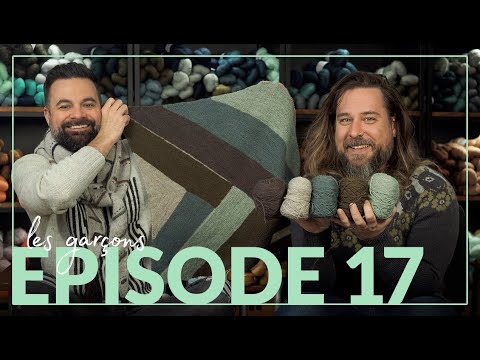 Happy Hour with Les Garçons - Episode 17 - Yarn Store Day Recap  + New shawl by Susanne Sommer