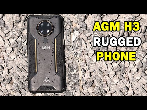 Meet AGM H3 Rugged Smartphone  IR night vision camera Phone