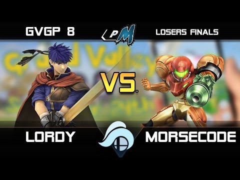 GVGP 8 Project M Losers Finals - Lordy (Ike) vs. Morsecode (Samus)