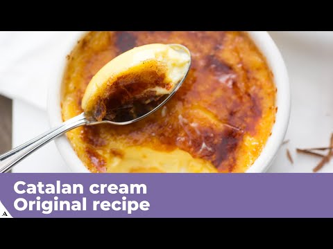 CATALAN CREAM - Original recipe