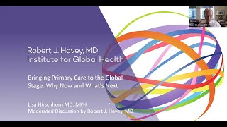 Bringing Primary Care to the Global Stage: Why Now and What's Next