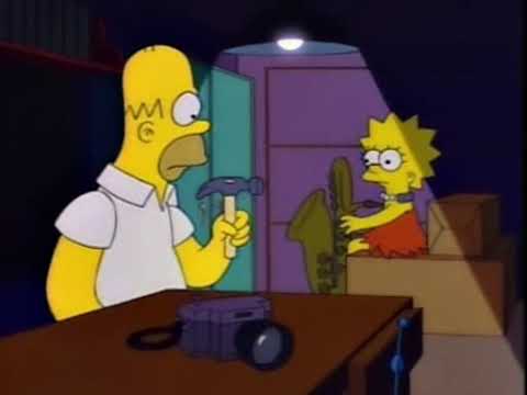 I'm Trying To Fix Your Mother's Camera... (The Simpsons)