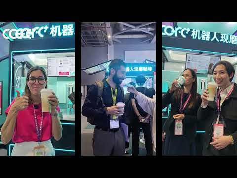 COFE+ Robot Coffee Barista Intro 2025