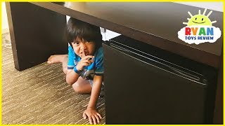 HIDE AND SEEK in Hotel Parent vs Kid and Surprise Toys Hunt
