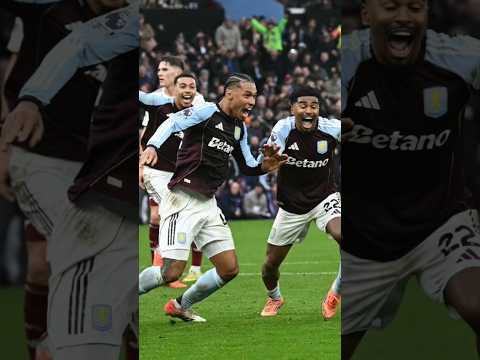 Aston Villa confirm title credentials with last-gasp win over leaders Arsenal#football #soccerplayer