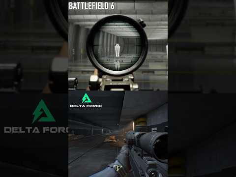 Which Feels Better? Sniping in Battlefield 6 vs Delta Force
