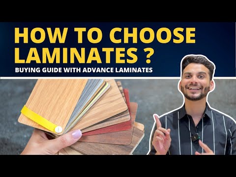 How to Choose Laminates for your home I Advance Laminates I in Hindi by #houmeindia #interiordesign
