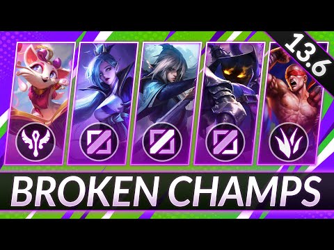3 BROKEN Champions for EVERY ROLE in Patch 13.6 - CHAMPS to MAIN for FREE LP - LoL Guide