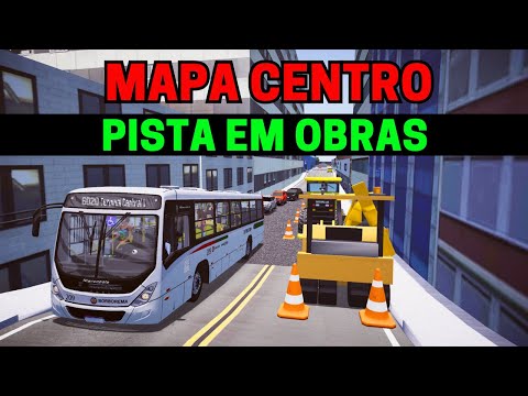 🔴Gameplay Mapa Centro  Fase 4 | Linha de Volta | Proton Bus Simulator | Melhor Simulador de Ônibus