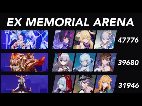 SSS Bright Knight Excelsis 47776 | Huodou 39680 | Deathly Doom 31946 | HI3 EX Memorial Arena