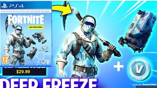 How To Get NEW *DEEP FREEZE BUNDLE* ON FORTNITE *DISC*