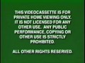 FBI Warning Buena Vista Home Video Logo 1997 2000