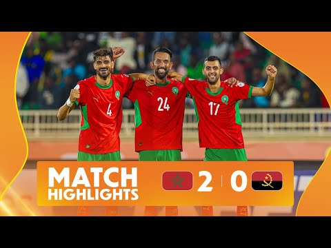 Morocco 2-0 Angola Match Highlights l TotalEnergies CHAN 2024 l Matchday 1
