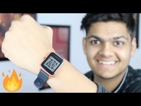 Xiaomi Amazfit Bip Smartwatch with 50 Days Battery Life INSANE!!