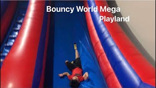 Bouncy World Mega Playland & Cafe Las Vegas! Jump and Slide with D’Regal World!
