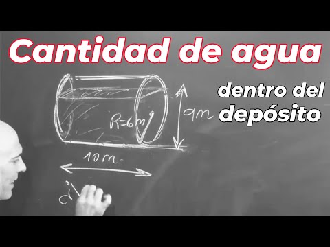 VOLUMEN DE AGUA DENTRO DEL DEPÓSITO