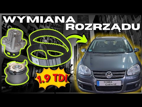 Wymiana Paska Rozrządu 1,9TDI / BLS # VW Golf V