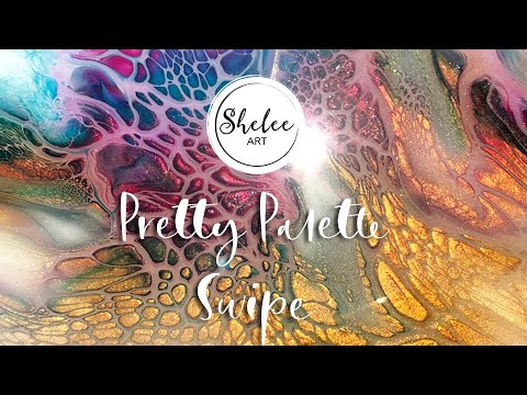 #28. Shelee Art - Pretty Palette Swipe - These colours are bling in!