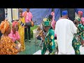 The Moment Odunlade Adekola And His Mom Came Out To Dance And Spray Money On Her 70th Birthday