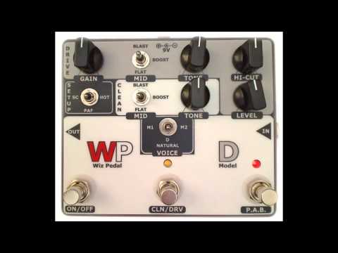 WIZ-PEDAL model: D dumble tone overdrive guitar pedal image 3