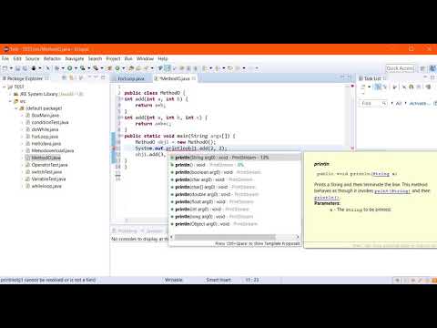 Java Tutorial For Beginners Method Overloading Part 18